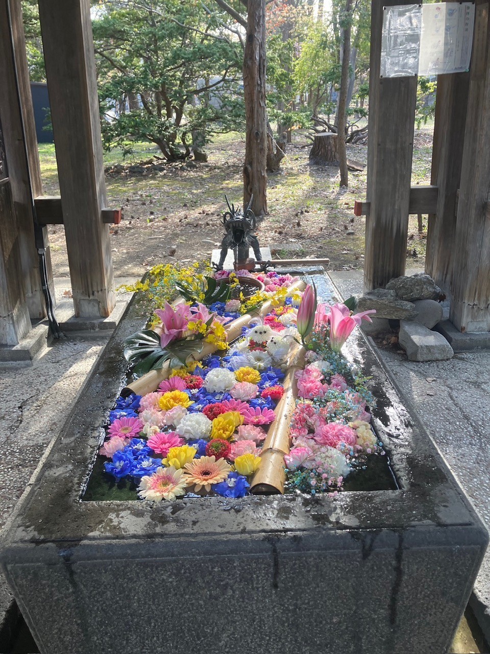花手水