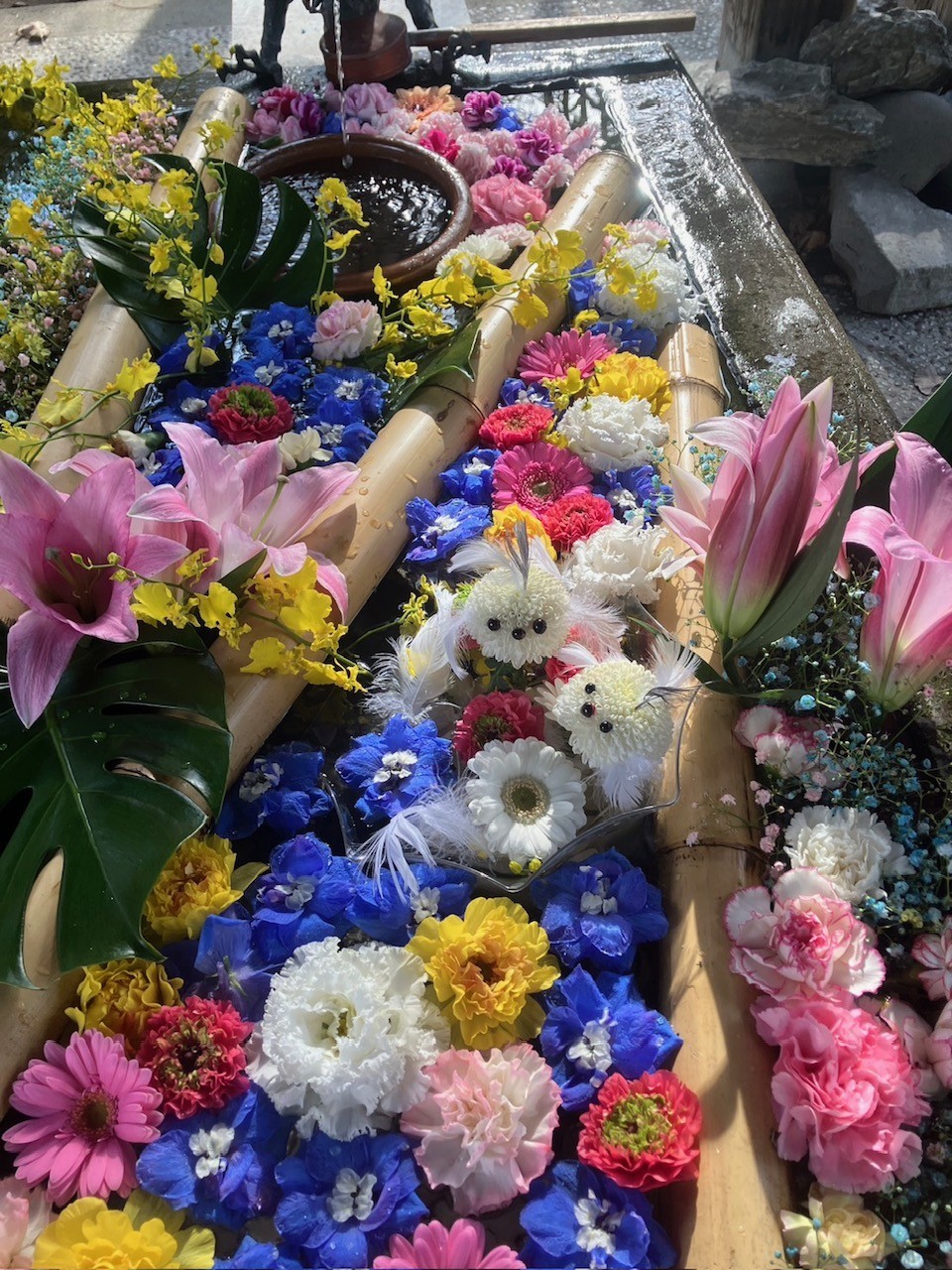 花手水