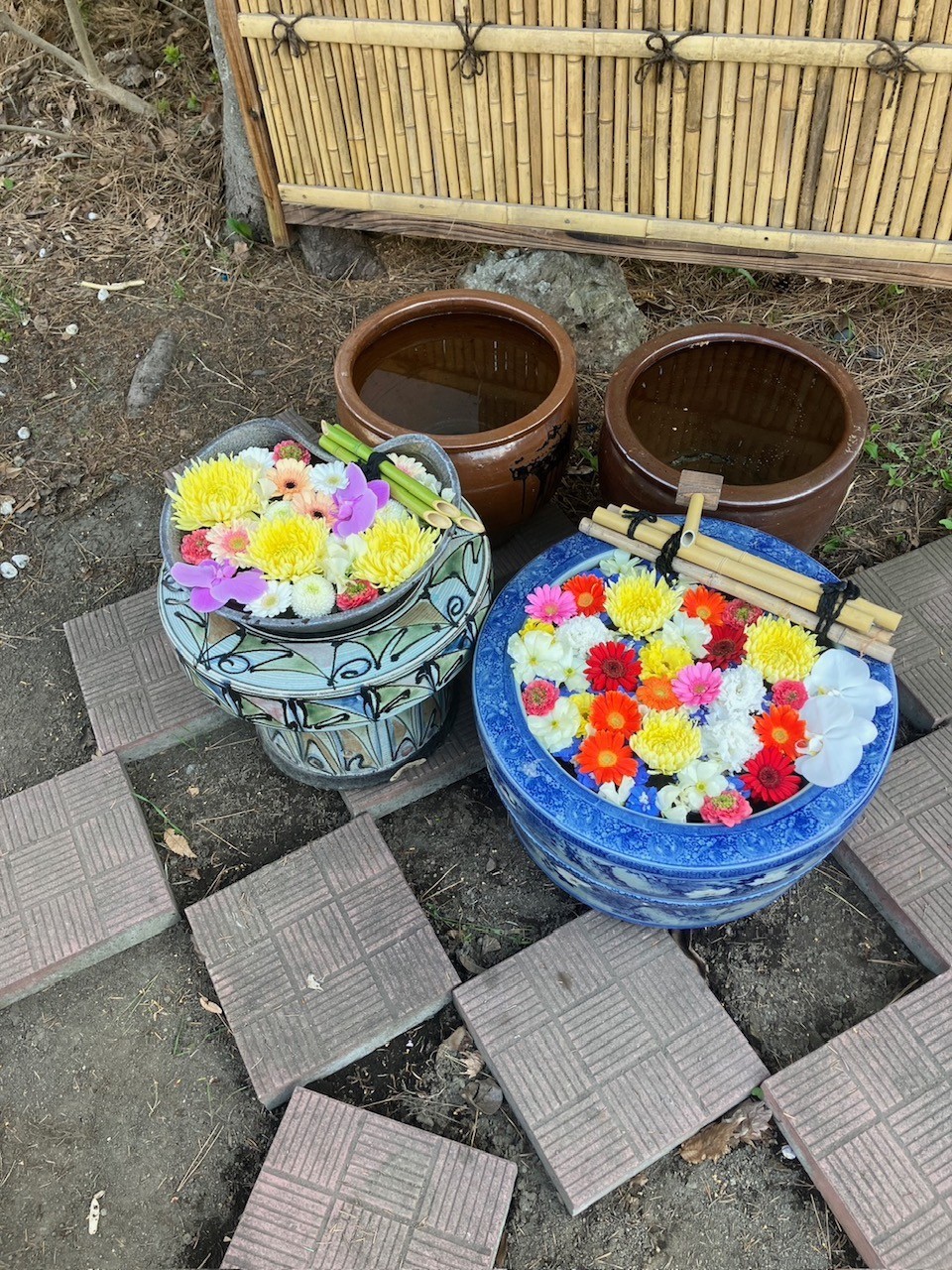 花手水